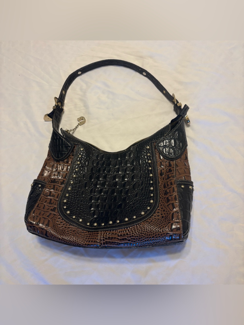 Western Style Lucidity Faux Leather Bag Y2K Style